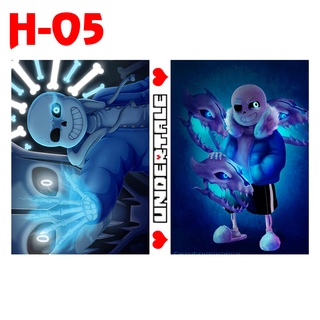 Sổ tay sans undertale game (Tặng kèm cây bút viết)