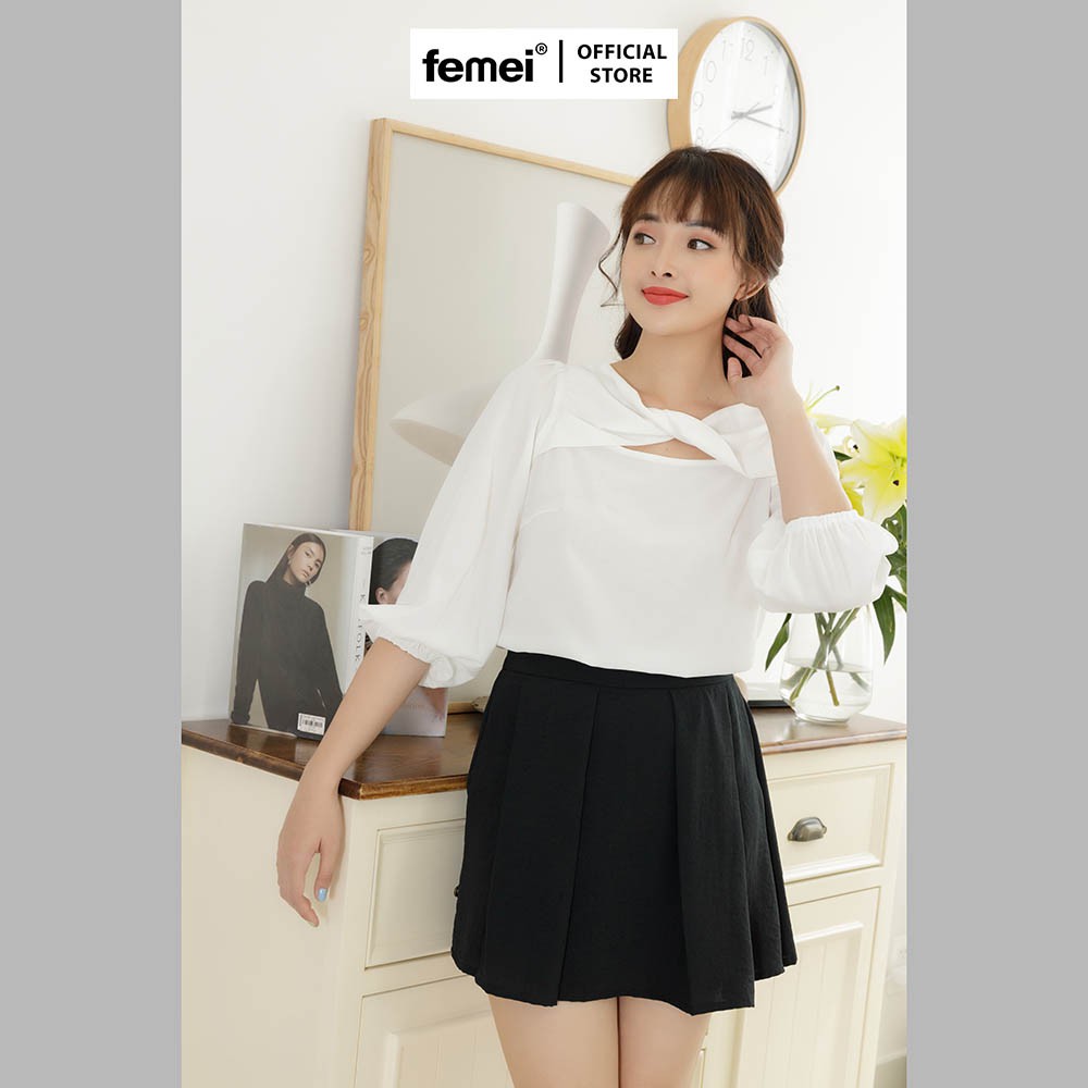FEMEI - Set áo sơ mi quần short BERRY FSSM0025