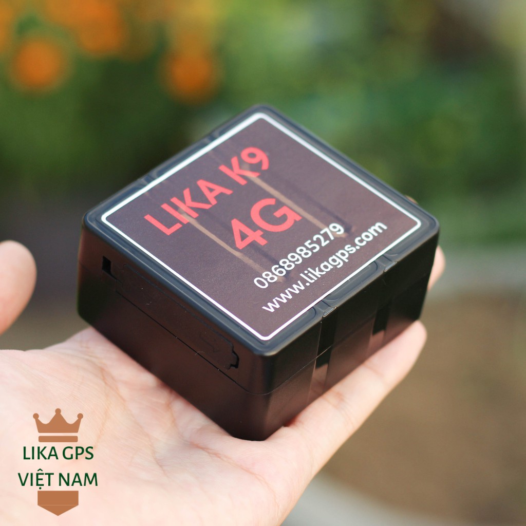 Thiết bị định vị không dây dùng pin LIKA K9 4G độ chính xác cao, bảo hành 1 năm