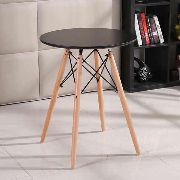 BÀN EAMES TRÒN Đường Kính 60cm chân Gỗ Bàn Làm Việc,Bàn Ăn,Cafe-Hàng Nhập Khẩu | BigBuy360 - bigbuy360.vn