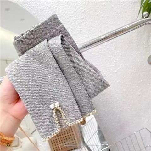 Quần Legging Ôm Dáng Co Giãn Thoải Mái Thời Trang Xuân Thu 2023 Mới Cho Bé Gái