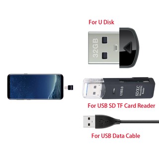 Đầu Chuyển Đổi Usb Type C Sang Usb Otg Cho Usb Flash Drive S8 Note8 Android Phone