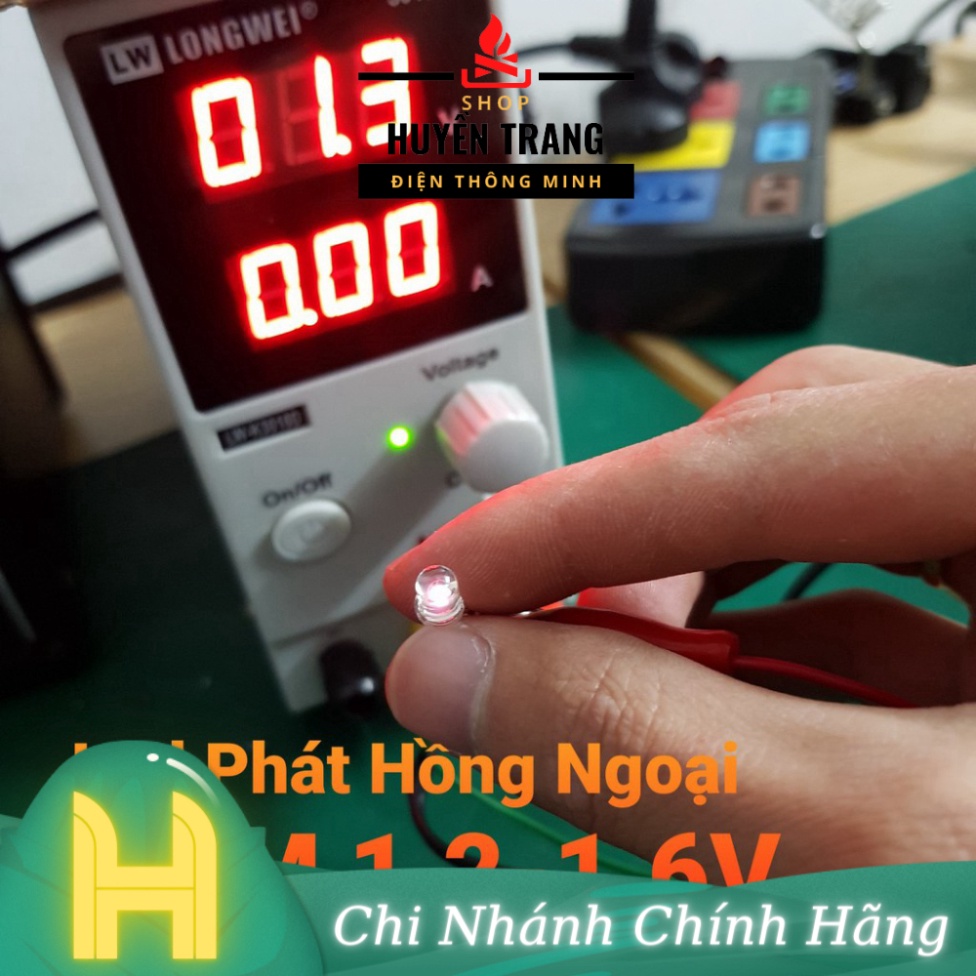 LED Phát Hồng Ngoại 5MM Làm Bộ Thu Phát Hồng Ngoại, Mắt Phát Hồng Ngoại