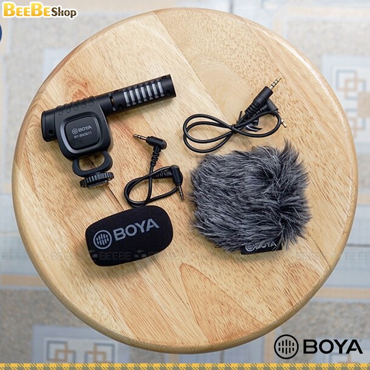 BOYA BY BM3011 - Micro Thu Âm Quay Phim Máy Ảnh, Smartphone, Compact Shotgun Microphone