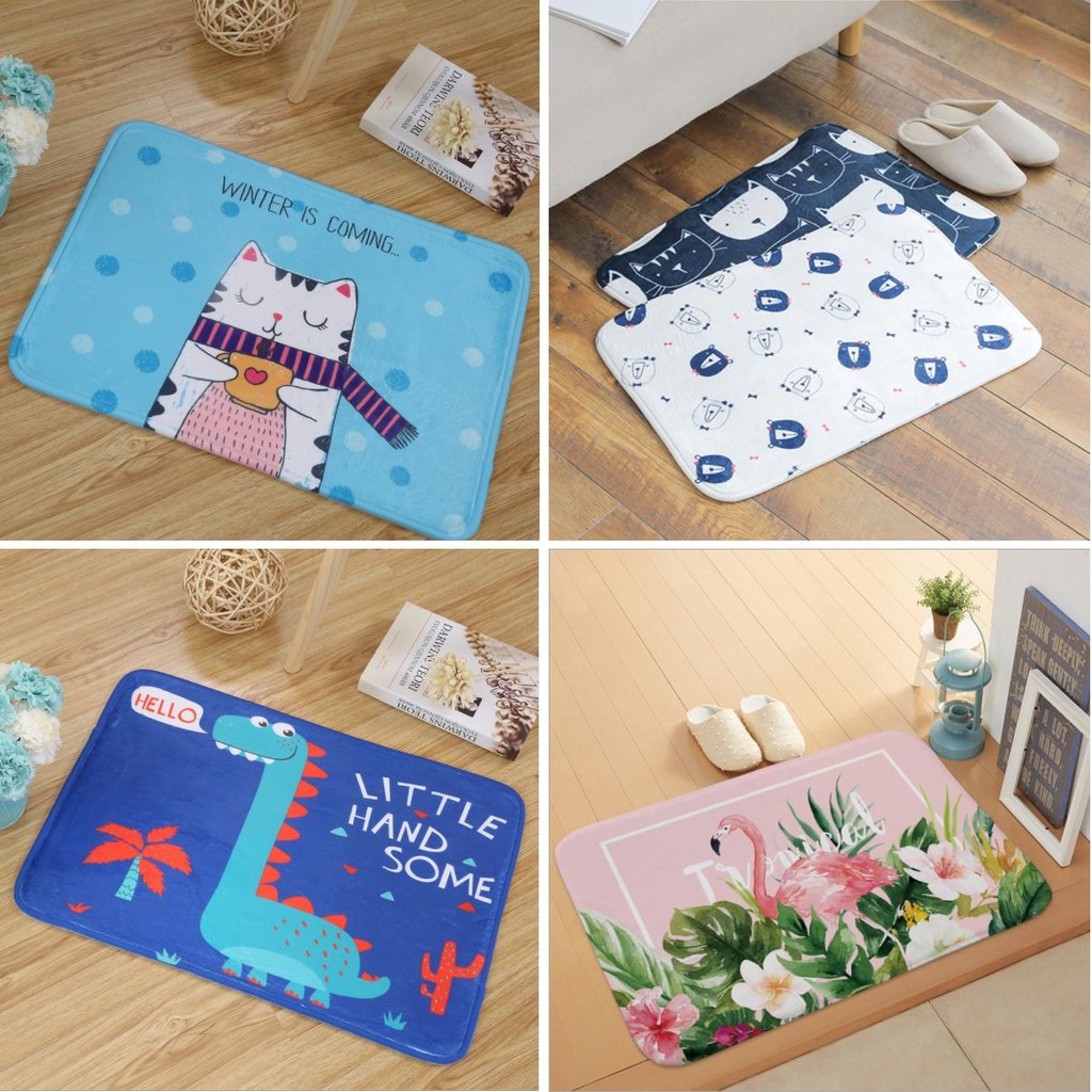 Thảm chùi chân 3D (nhiều mẫu)