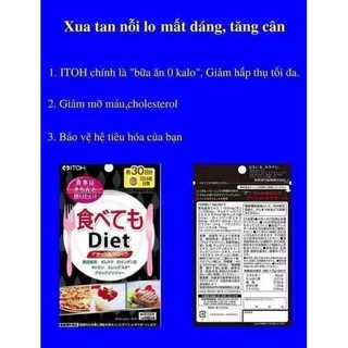 Viên Giảm cân ITOH diet nhật bản