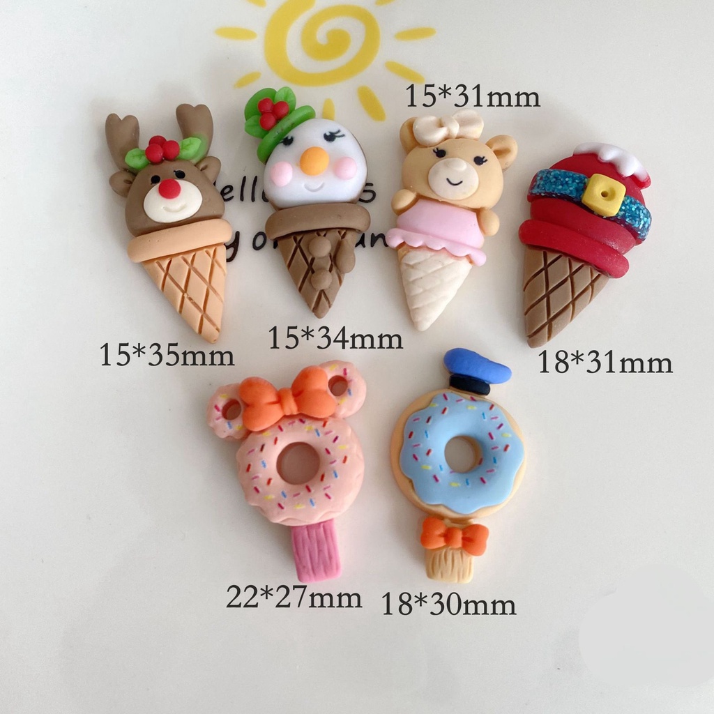Charm  slime/ Dụng Cụ Charm Trang Trí  Que Kem Siêu Hấp Dẫn
