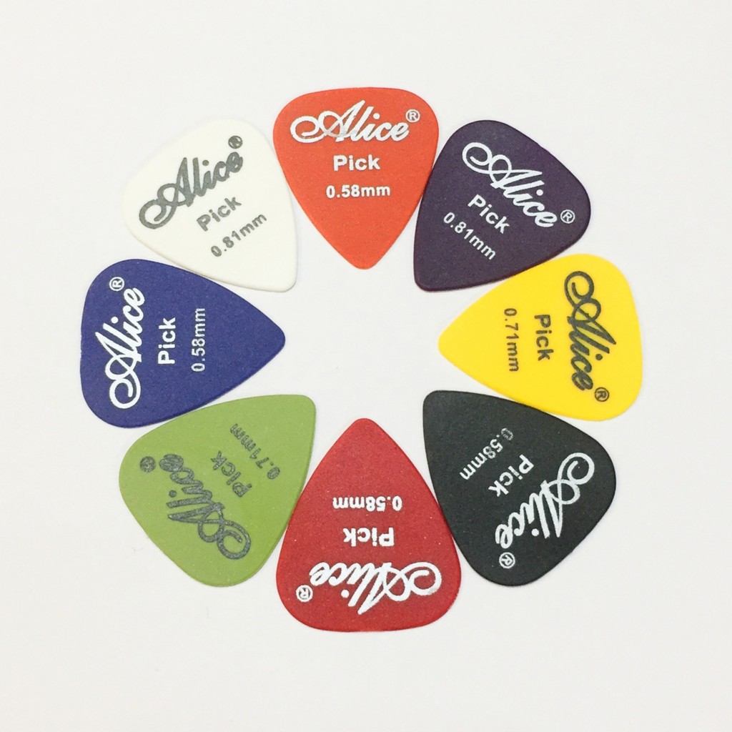 Móng Gảy Đàn Guitar Alice | Pick Guitar Alice | Pick Nhám | Cao Cấp