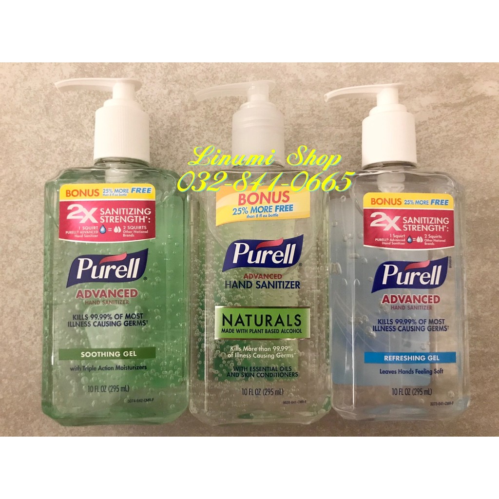 Purell nước rửa tay khô 295ml