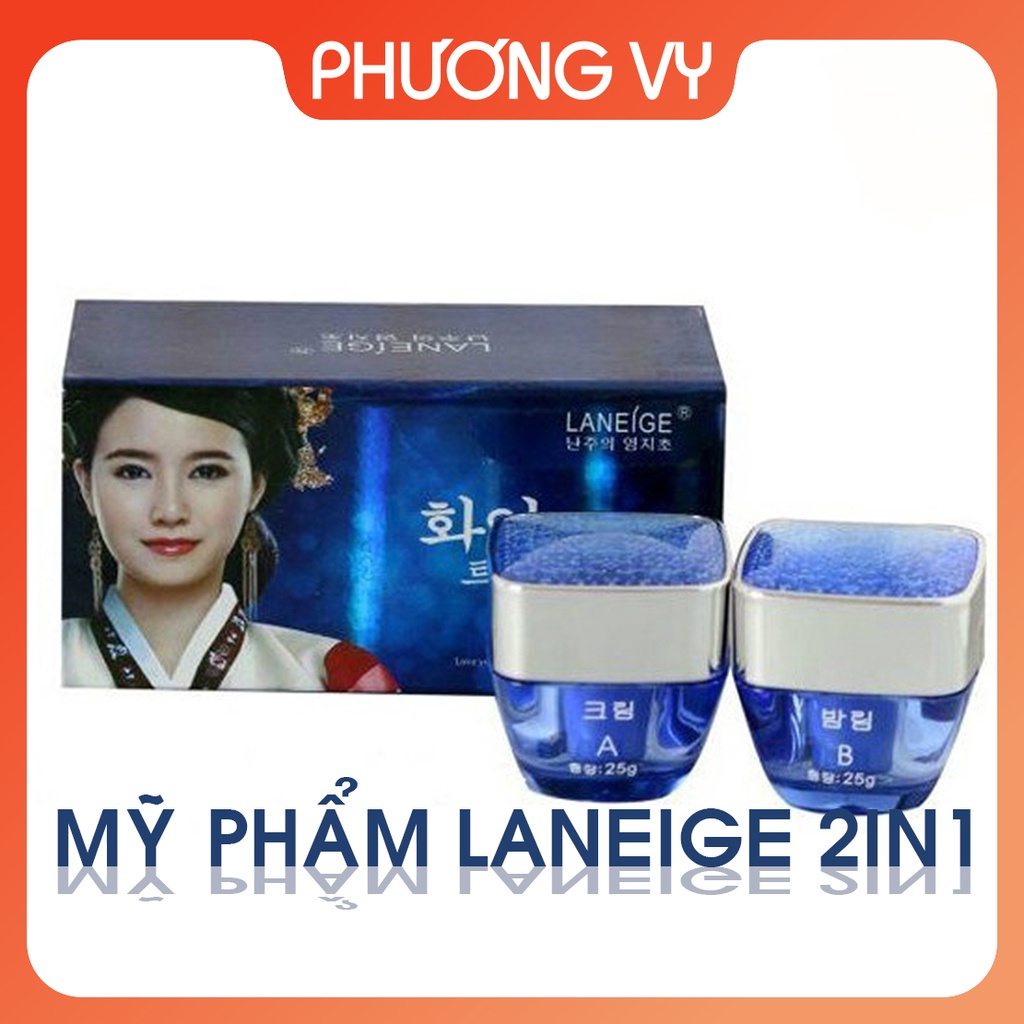 [Chính Hãng] Kem nám Laneige xanh 2in1, chuyên làm mờ nám và dưỡng trắng da Laneige, mỹ phẩm Laneige.