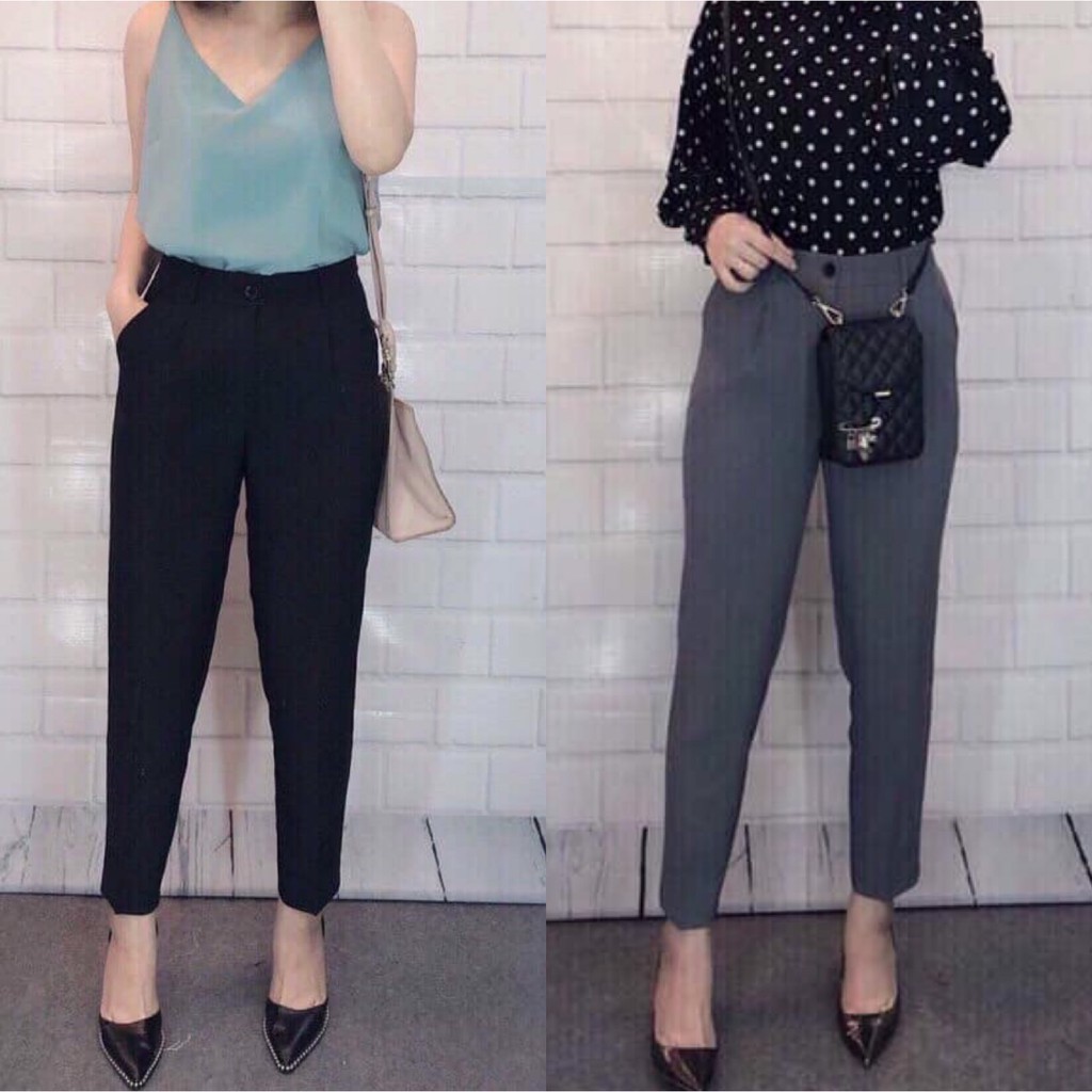 [FREESHIP] QUẦN TÂY vải KAREN NÚT