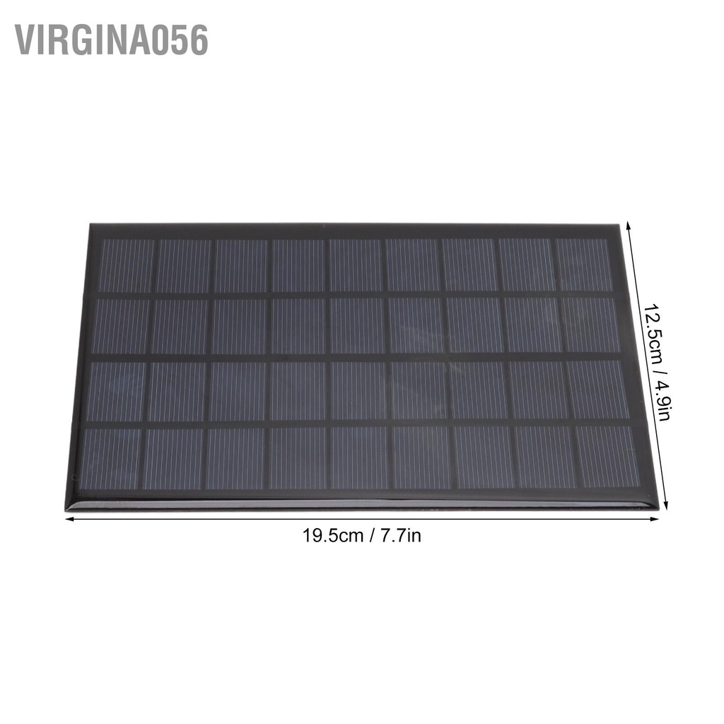 Có thể bán buôn Bảng điều khiển Epoxy năng lượng mặt trời 9V 3W pin DIY Bộ sạc bảng mini Polysilicon Virgina056 Hàng giao ngay