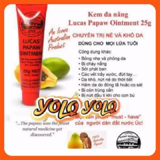 Kem dưỡng đa năng Lucas Papaw Ointment 25g