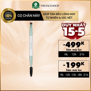 Cọ chân mày giúp tán đều lông mày tự nhiên sắc nét The Face Shop Eyebrow Dual Brush