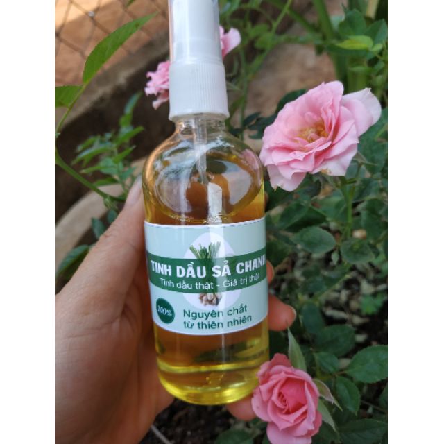 Tinh dầu sả chanh xịt phòng, xông đèn - 50 ml