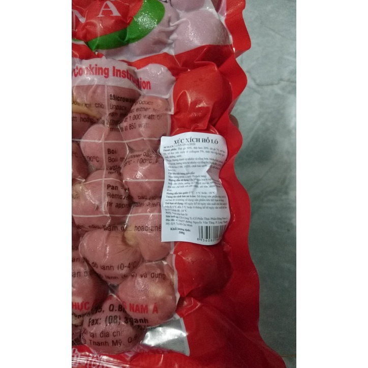 Xúc xích hồ lô hãng ĐNÁ gói 500g