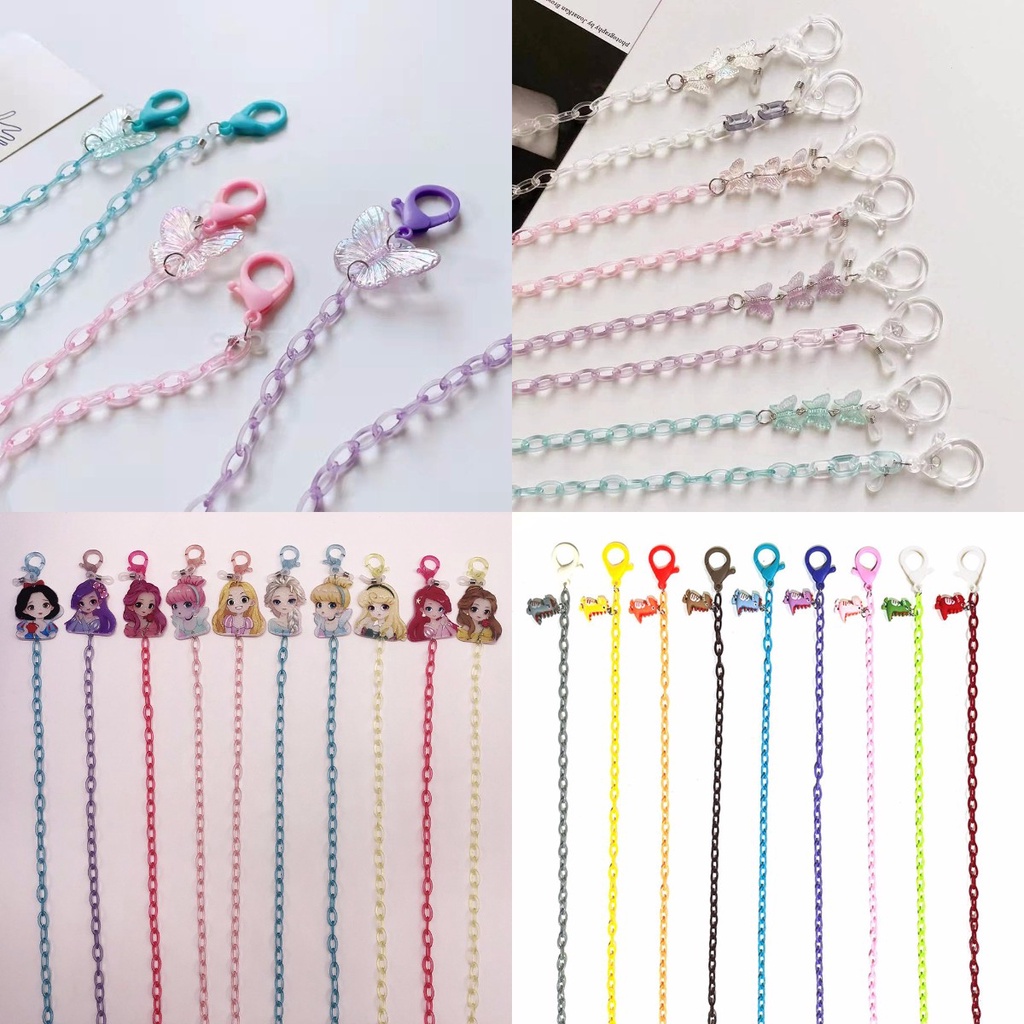 Dây Đeo Khẩu Trang Chống Mất Họa Tiết Hoạt Hình 35 Phong Cách Tùy Chọn