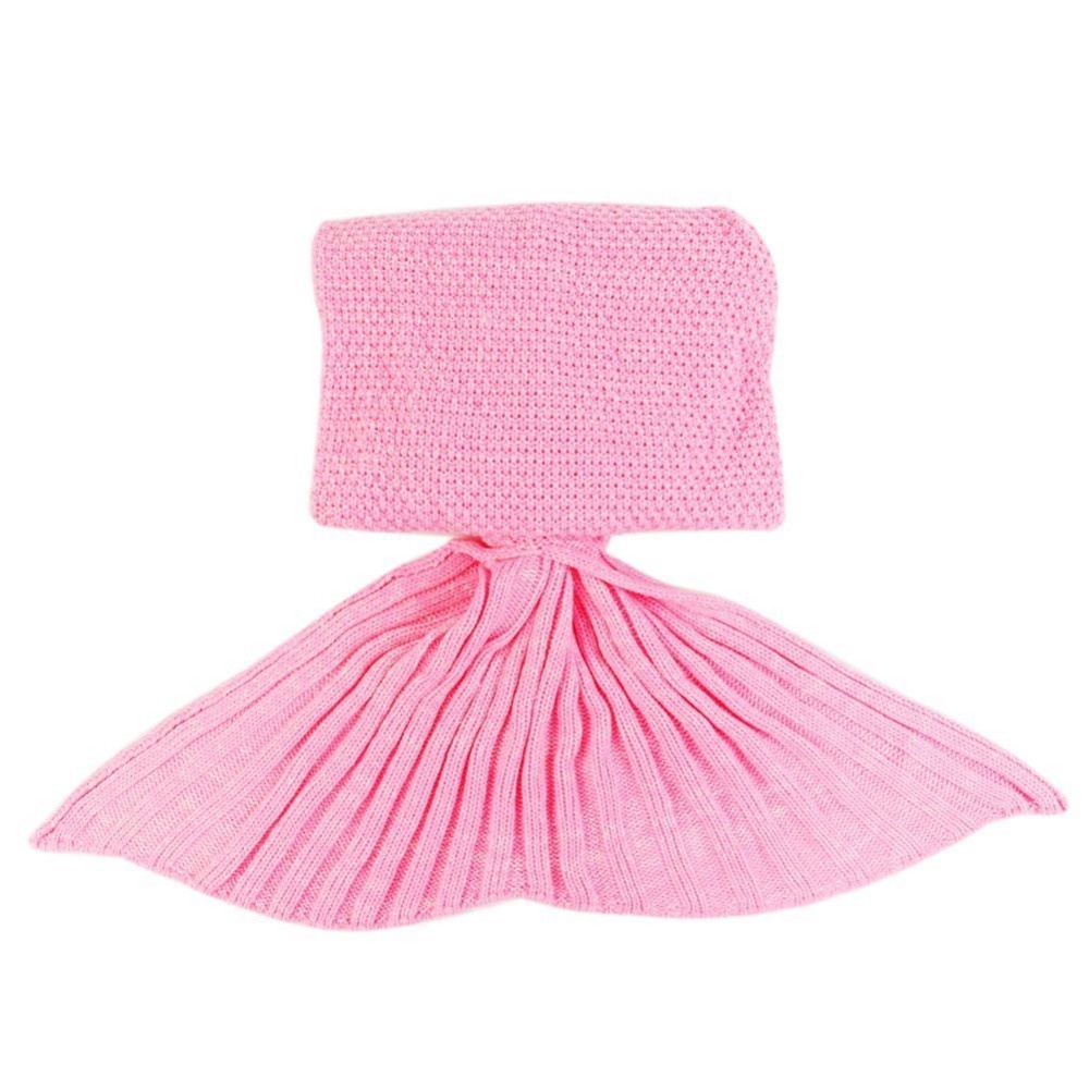 Chăn Len Hình Đuôi Nàng Tiên Cá Siêu Mềm Cho Người Lớn Và Trẻ Em