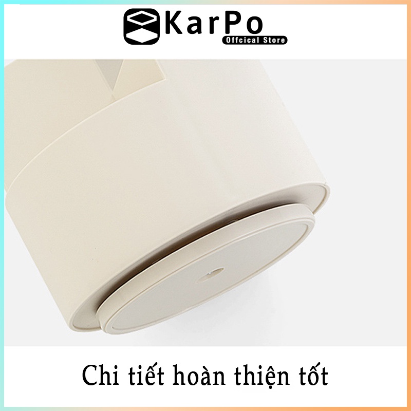 Cốc đựng bút, dụng cụ học tập, đồ dùng cá nhân KarPo CB-102 xoay 360 độ tiện dụng