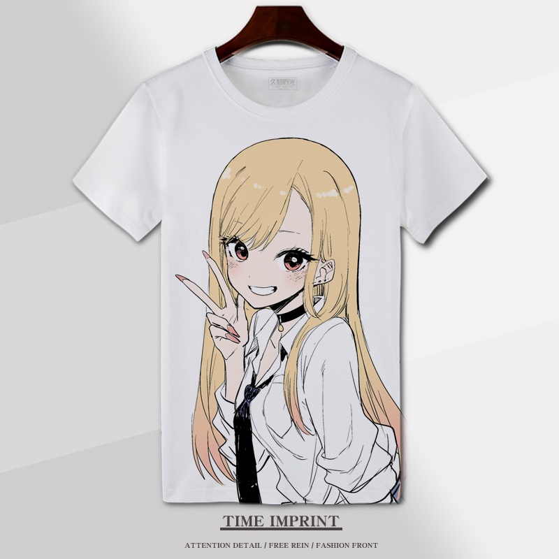 Áo Thun Nam In Hình Anime Waifu Marin Kitagawa