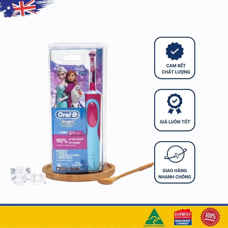 Bàn chải đánh răng điện Oral B cho bé (SP3)