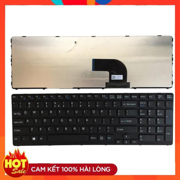 Bàn Phím Laptop Sony SVE17 màu đen