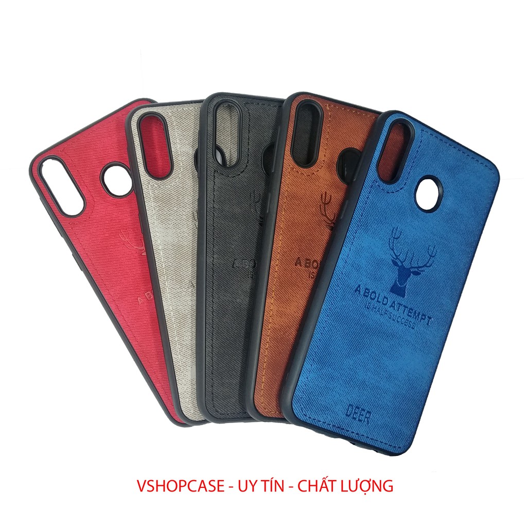 [ XẢ KHO ] Samsung J4/ J2 Core/ J4+/ J4 Plus/ A6+/ A6 Plus/ M20/ J8/ A20/ A30 Ốp hươu vải Jean viền TPU dẻo