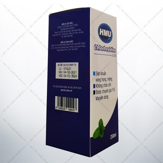 [Chính hãng] Nước súc miệng HMU Chlorhexidine 0.12%
