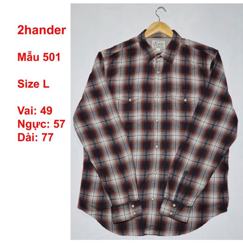 Áo flannel 2hand đủ size hàng Nhật (Inbox để chọn mẫu)