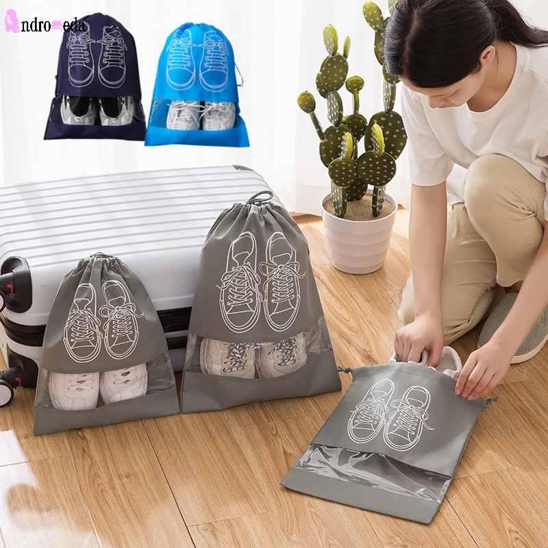 1 Túi Dây Rút Đựng Giày Dép Đa Năng Tiết Kiệm Không Gian