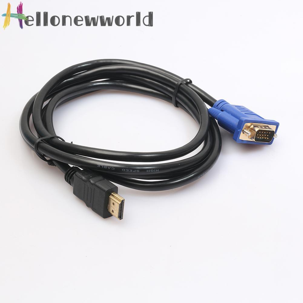 Cáp Chuyển Đổi Hdmi Sang Vga Hd 15pin 1080p 6ft