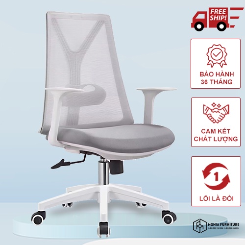 Ghế công thái học Nghia Furniture Ergonomic Express 01 Hiện Đại, Năng Động