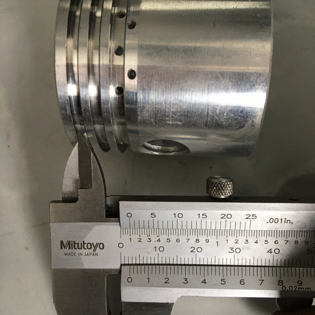 Piston 51mm máy nén khí  chạy dầu