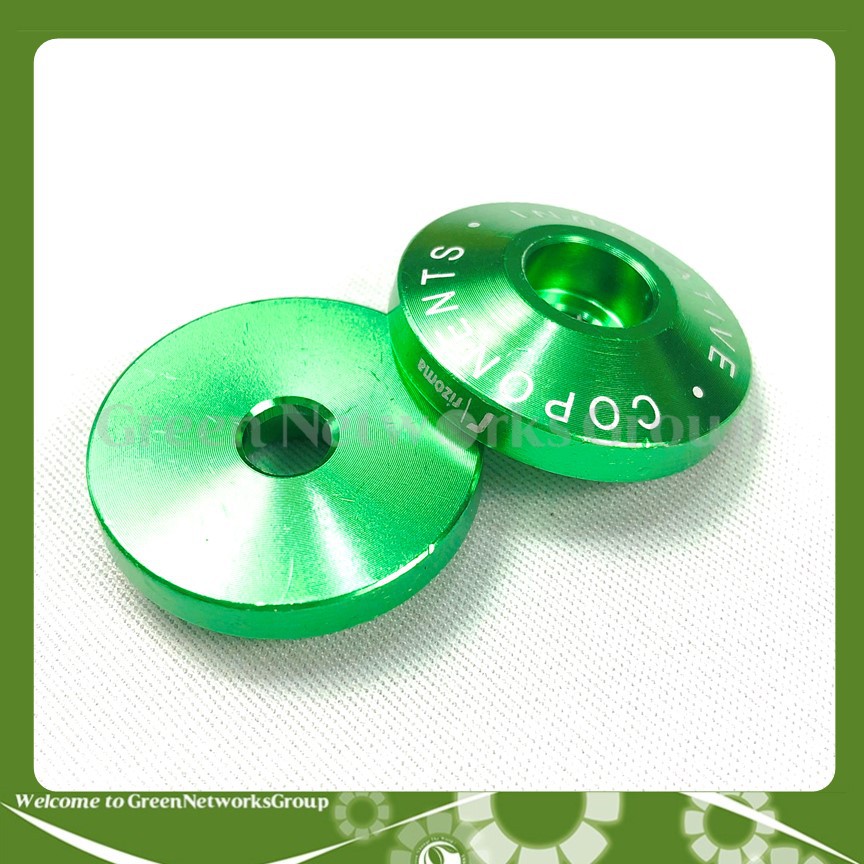 Long đền nhôm CNC lỗ 6 ly gắn ốc kiểng xe máy 1 cái Greennetworks