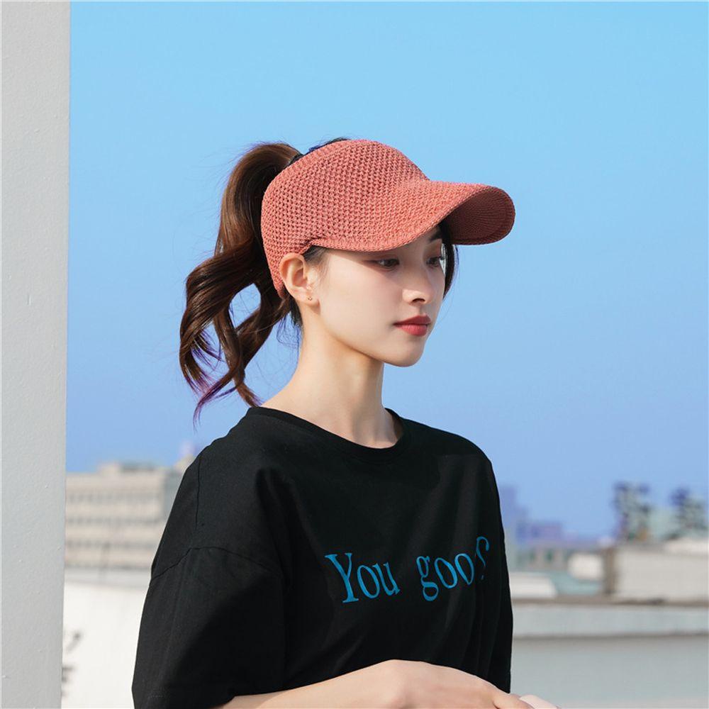 DARNELL Mũ Lưỡi Trai Cotton Chống Nắng Có Thể Gấp Gọn Sáng Tạo Thời Trang Mùa Hè Cho Nữ