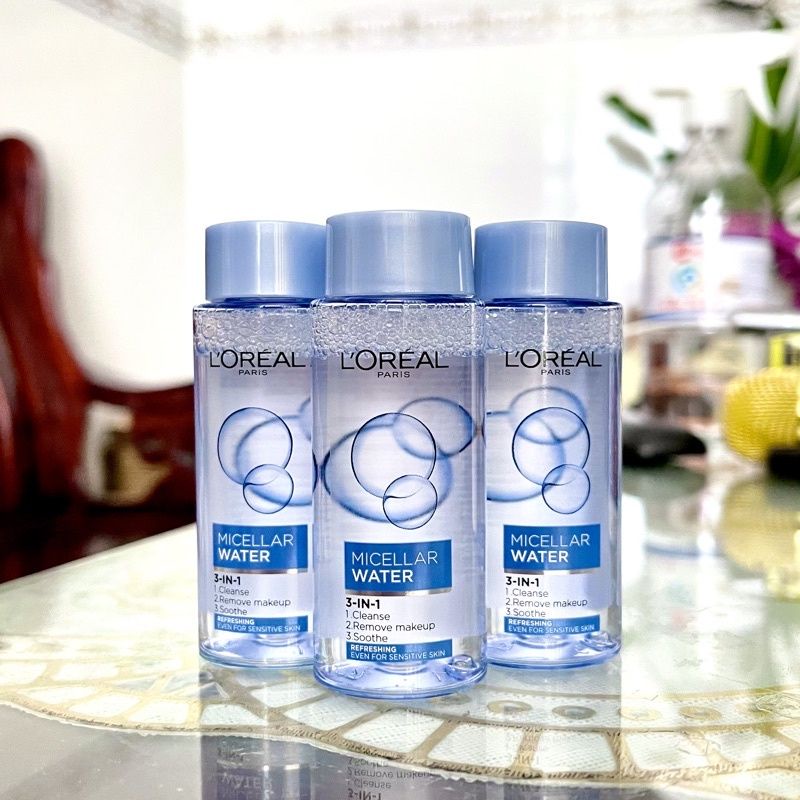 Nước tẩy trang L'oreal tươi mát da 30ml - nước tẩy trang L'oreal kiềm dầu