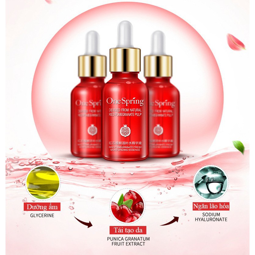 [RẺ VÔ ĐỊCH] Bộ Chăm Sóc Da Lựu Đỏ One Spring 4 Món | BigBuy360 - bigbuy360.vn