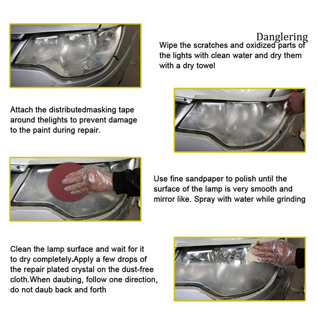 Dung Dịch Làm Sạch Đèn Pha Xe Hơi