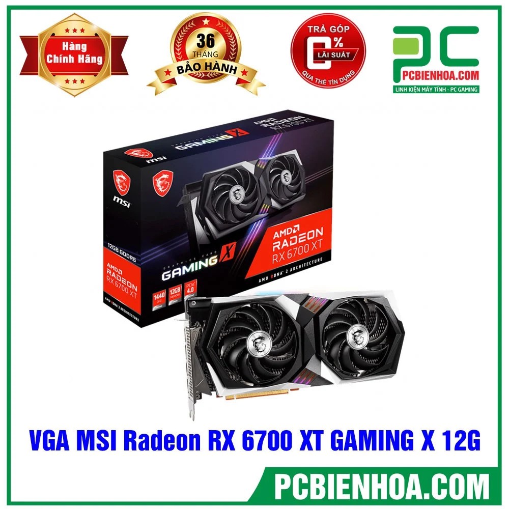 VGA MSI RADEON RX 6700 XT GAMING X 12G
