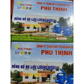 Đồng hồ nước Phú Thịnh PT134