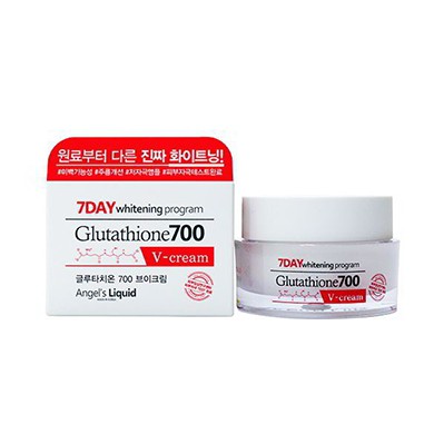Kem dưỡng trắng 7 Day Whitening Program Glutathione 700 V-Cream