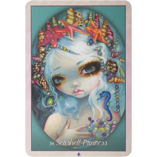 Bài Myths & Mermaids Oracle of Water, Tác giả Jasmine Becket-Griffith, Amber Logan, Kachina Mickeletto
