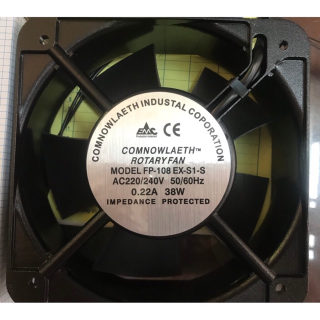 Quạt thông gió sắt 15* 15cm