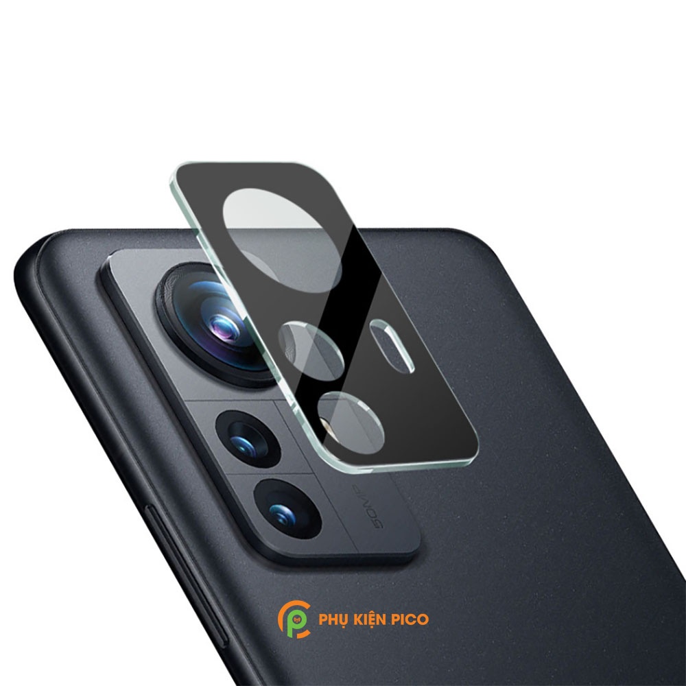 Dán camera Xiaomi 12S Pro thấu kính nổi 3D - Cường lực camera Xiaomi Mi 12S Pro độ cứng 9H trong suốt