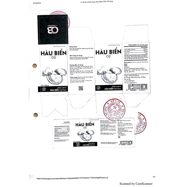 Hộp Hàu biển Ob chính hãng 100% | BigBuy360 - bigbuy360.vn