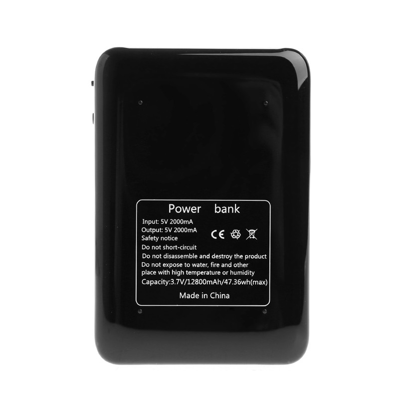 Adjustable 5/9/12V 18650 Battery Charger Mobile Power Bank Box For Phone Tablet