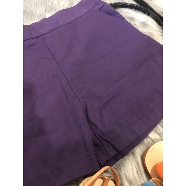 2hand quần short tím