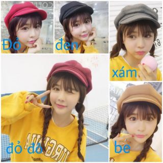 Mũ cap vải dạ đẹp siêu hot