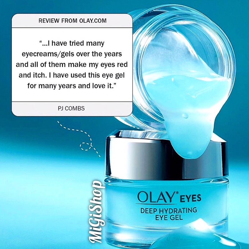 [Hàng Mỹ] Kem Mắt Dưỡng Ẩm Chống Lão Hoá Olay Eyes Deep Hydrating Eye Gel 15ml