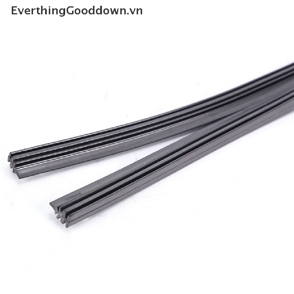 Set 2 Cần Gạt Nước Cao Su 28 &quot;28&quot; Không Khung Cho Kính Chắn Gió Xe Hơi